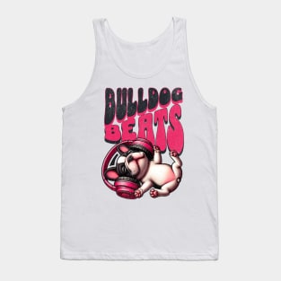 Bulldog Groove – Cool Music-Themed Canine Tee Tank Top